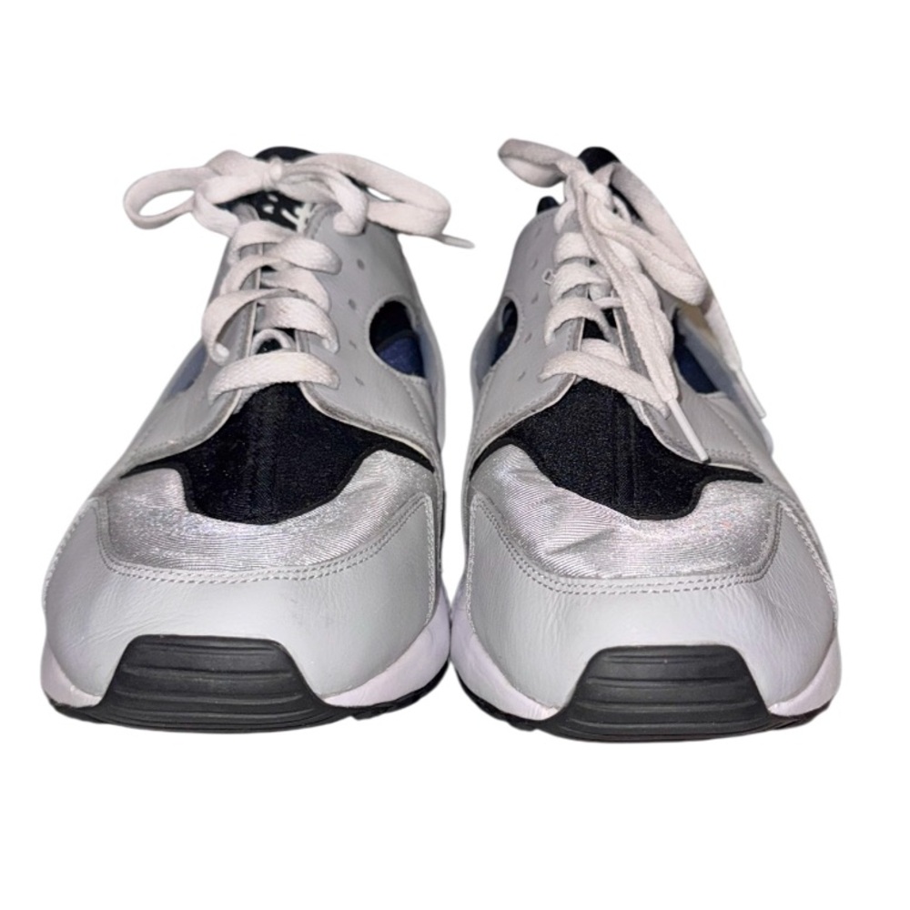 Mint! Nike AIR Huarache gray navy athletic men’s tennis shoes sneakers size 13 - Picture 15 of 17